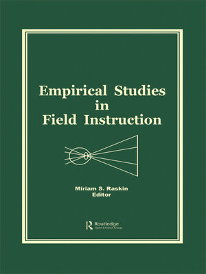cover image of Empirical Studies in Field Instruction
